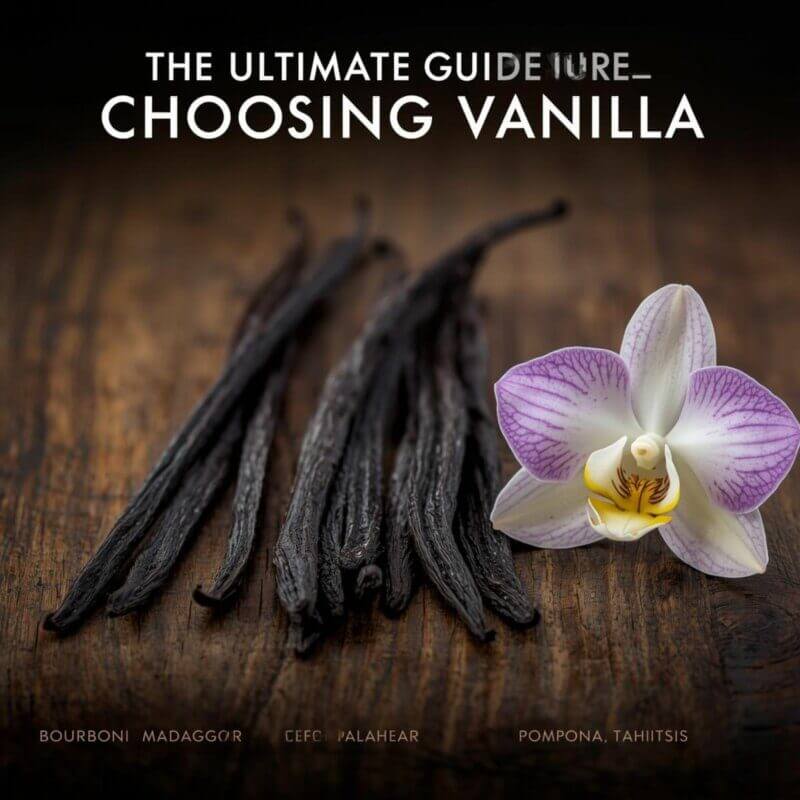 Le Guide Ultime pour Choisir la Vanille De l'Orchidée à la Gousse, le Guide Complet de la Vanille Bourbon de Madagascar à la Pompona