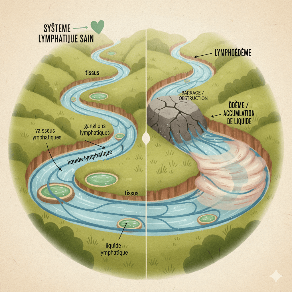 Lymphœdème de l'errance diagnostique à la guérison de l'estime de soi.